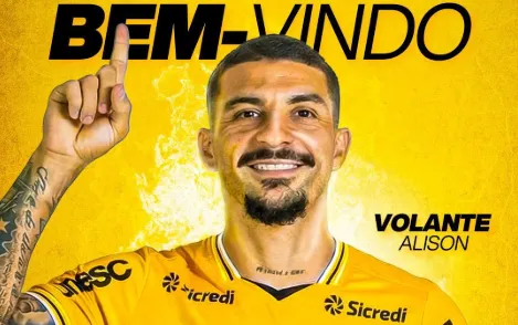 Criciuma contrata o volante alison ex santos