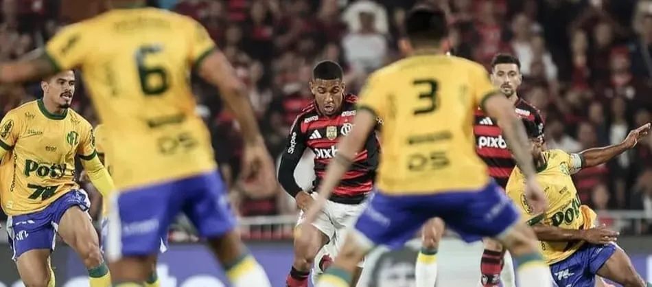 Flamengo x Mirassol (Foto: Gilvan de Souza-CRF)