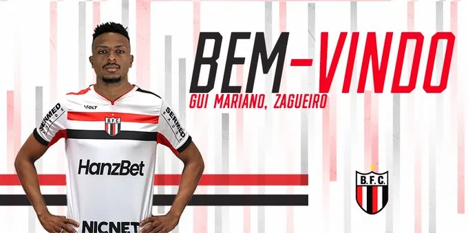 Zagueiro Guilherme Mariano, ex-Cuiabá - Foto: Divulgação/Botafogo-SP