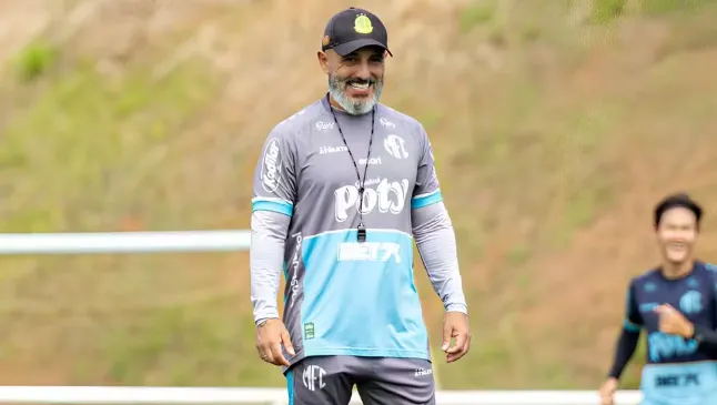 Rafael Guanaes, técnico do Mirassol - Foto: JP Pinheiro / Agência Mirassol