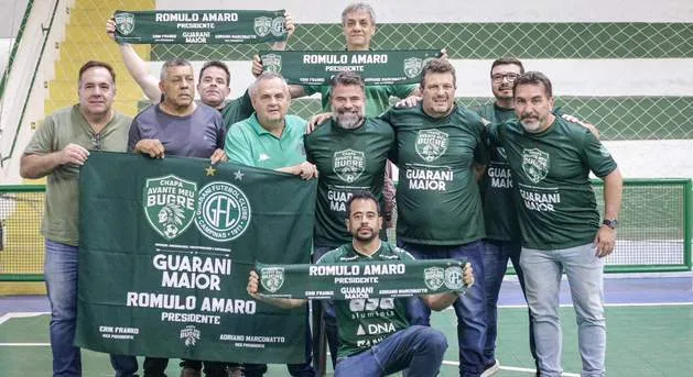 Rômulo Amaro vence eleição e segue como presidente do Guarani 2 Guarani - eleição - 2025