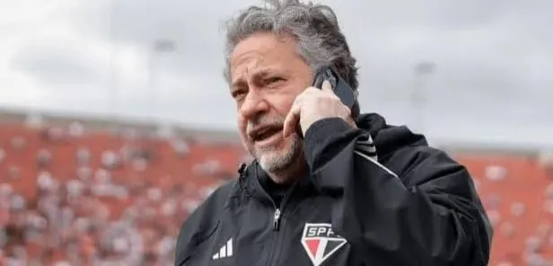 Julio Casares, presidente do São Paulo (Foto: Rubens Chiri-SPFC)