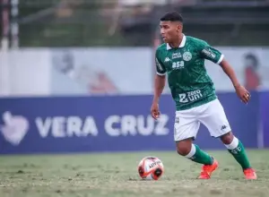 Guarani renova contrato do meia Kauã Jesus até 2026