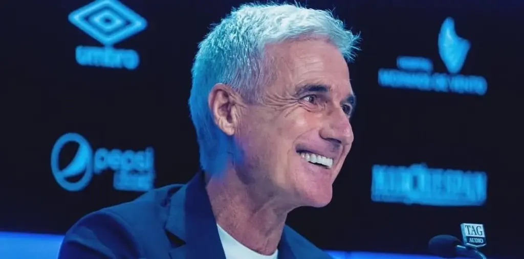 Luís Castro chega confiante no Grêmio: 'Queremos ser protagonistas'