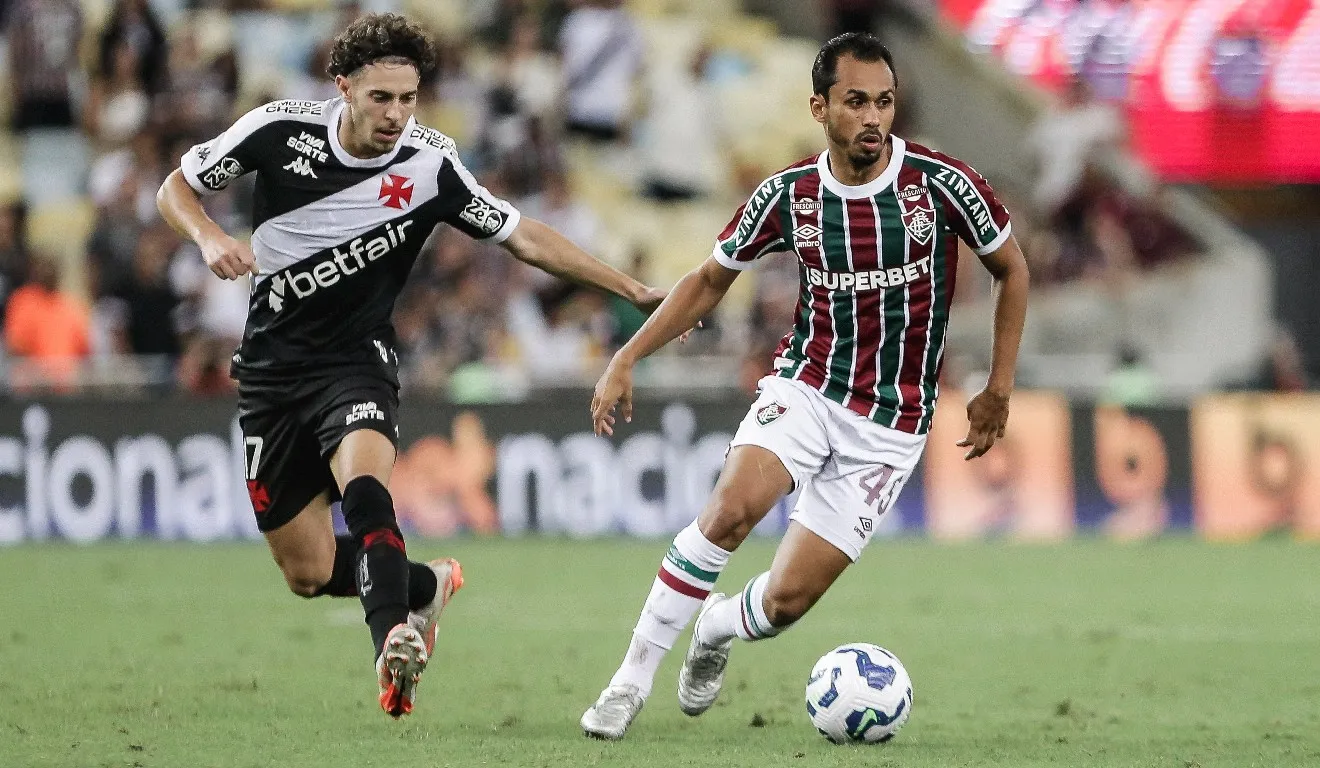 Vasco venceu por 2×0 no último confrontos entre as equipes. (Foto: Lucas Merçon/Fluminense)
