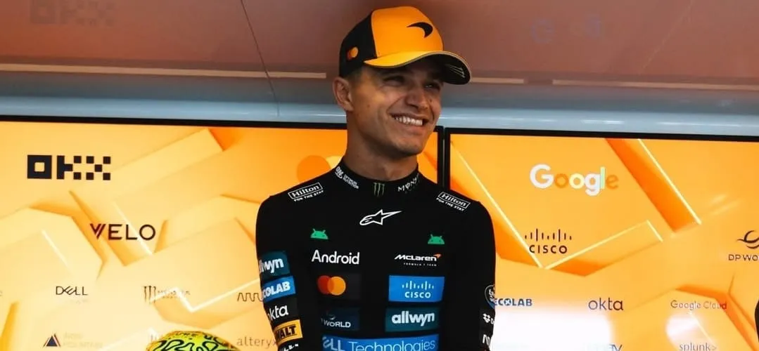 Lando Norris em ação (Foto: Divulgação-Mclaren)