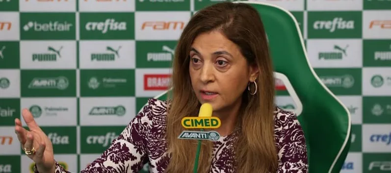 Leila Pereira (Foto: Cesar Greco-Palmeiras)