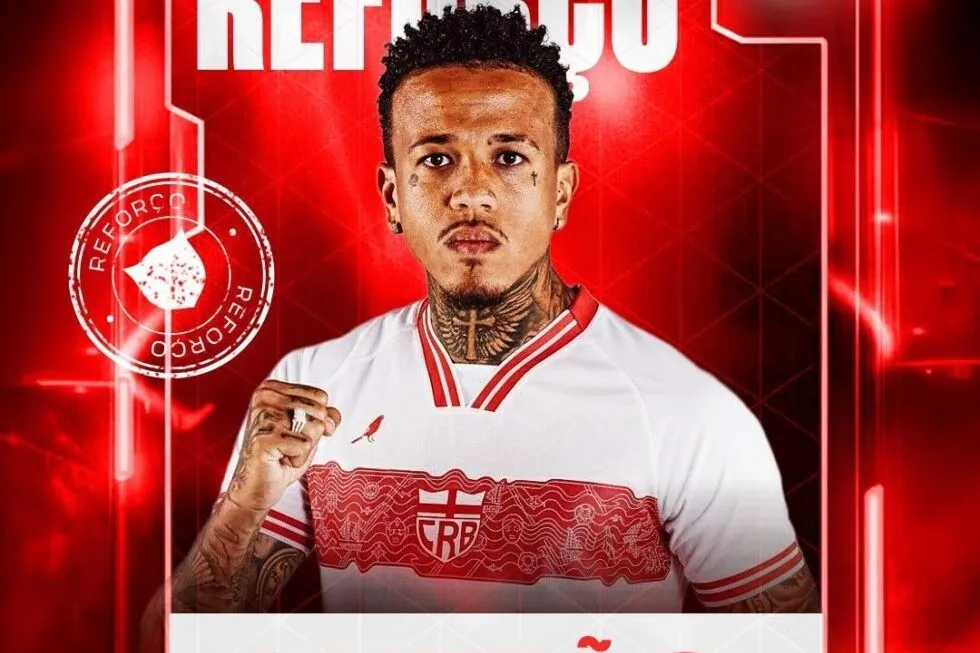 Após retorno de João Neto, CRB anuncia chegada do volante Luizão