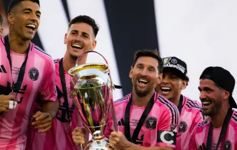 Messi leva Inter Miami a titulo da MLS 4
