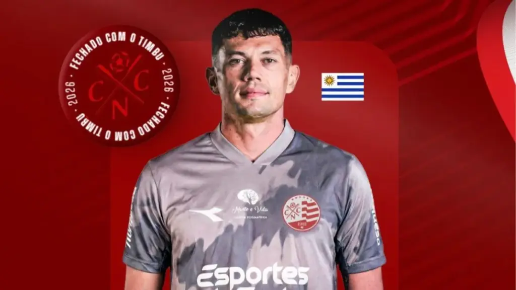 Náutico reforça elenco para 2026 com goleiro uruguaio 2 Náutico reforça elenco para 2026 com goleiro uruguaio (Foto: Divulgação)