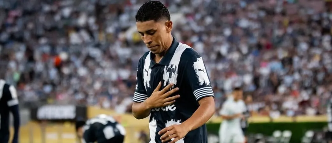 Johan Rojas em ação pelo Monterrey (Foto: Reprodução-Instagram @johan_rojas_20)