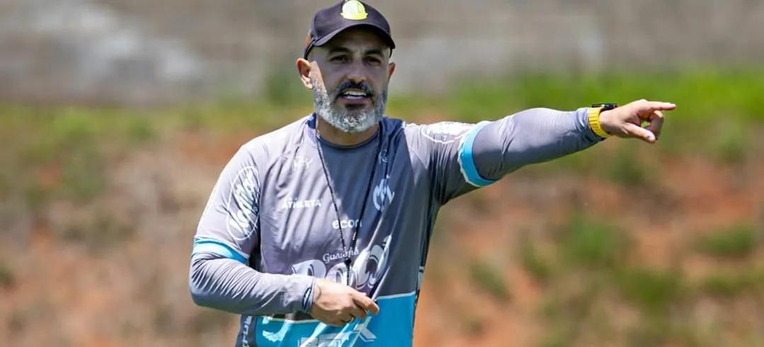 Rafael Guanaes durante treino (Foto: JP Pinheiro-Mirassol FC)