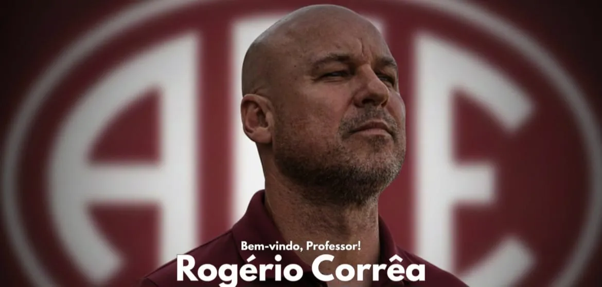 Rogério Corrêa é oficializado (Foto: Divulgação-Ferroviária SAF)