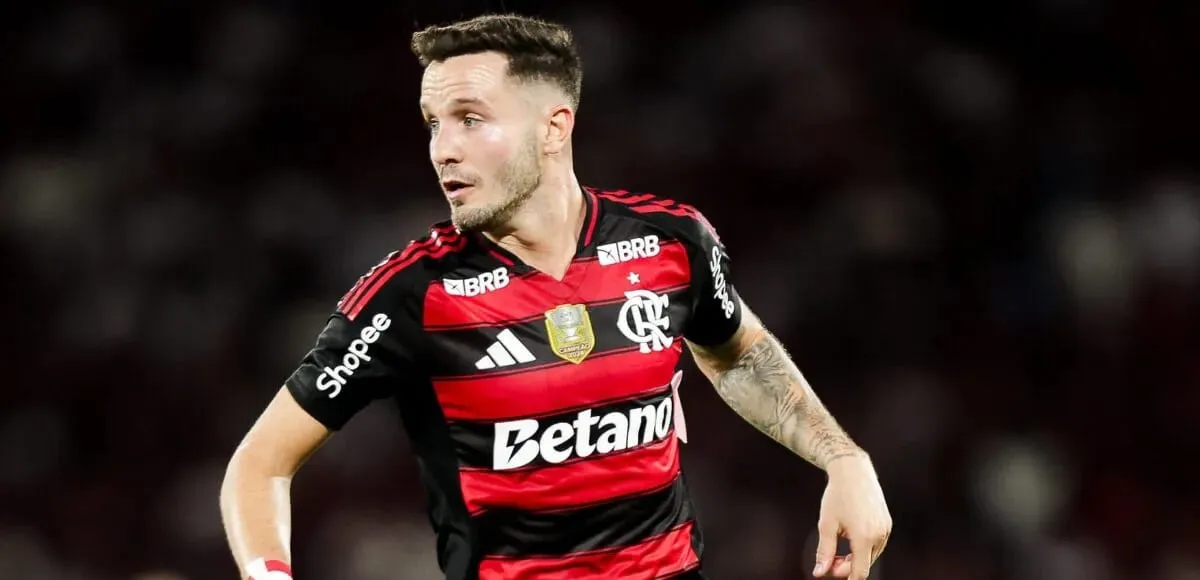 Saúl Ñiguez em ação pelo Flamengo (Foto: Gilvan de Souza-CRF)