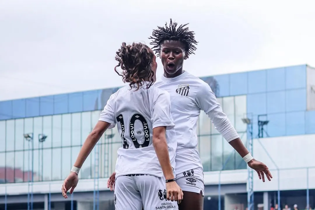 COPINHA FEMININA: Flamengo aplica 11, enquanto Santos e Corinthians goleiam (Foto: Reinaldo Campos / Santos FC)