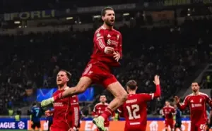 LIGA DOS CAMPEÕES: Liverpool derrota atual vice e Atalanta vence Chelsea de virada