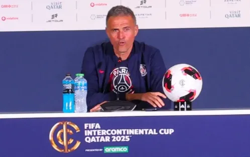 Luis Enrique, técnico do PSG