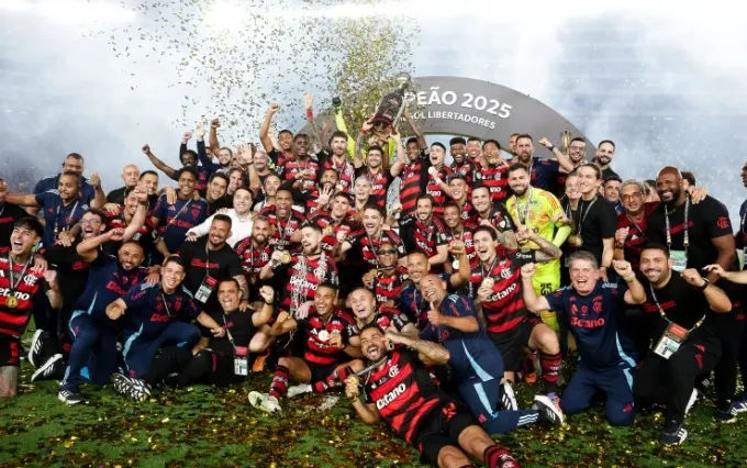 Flamengo é o 1º Tetra da Libertadores do Brasil