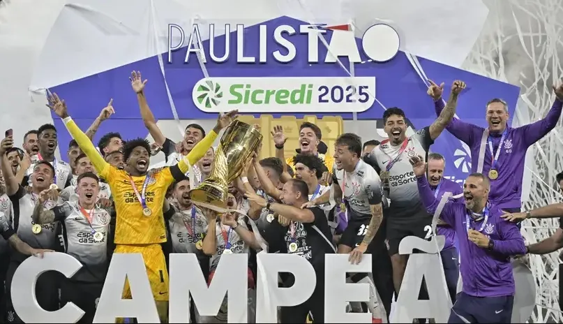 Corinthians foi o grande campeão do Paulistão