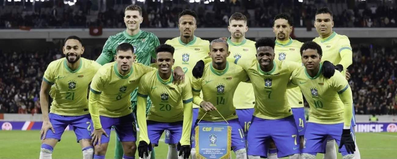 Jogadores da seleção brasileira reunidos (Foto: Rafael Ribeiro-CBF)