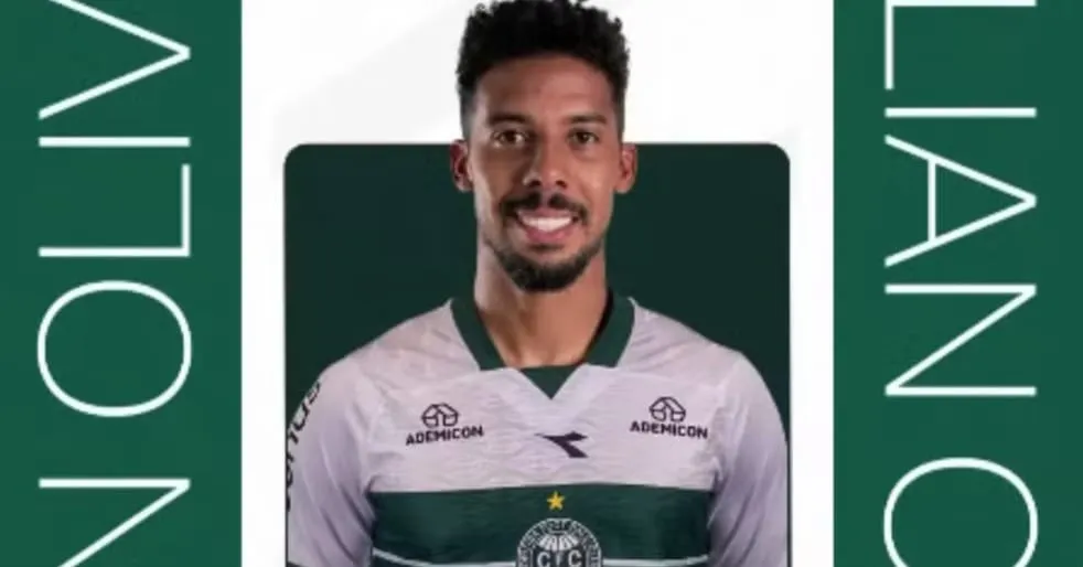 Willian Oliveira é confirmado pelo Coritiba (Foto: Divulgação-CFC)