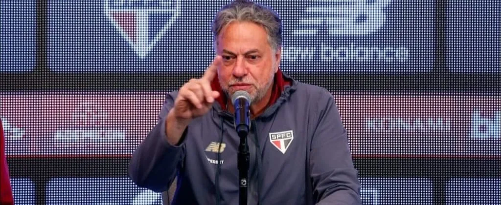 Julio Casares, presidente do São Paulo (Foto: Rubens Chiri-SPFC)