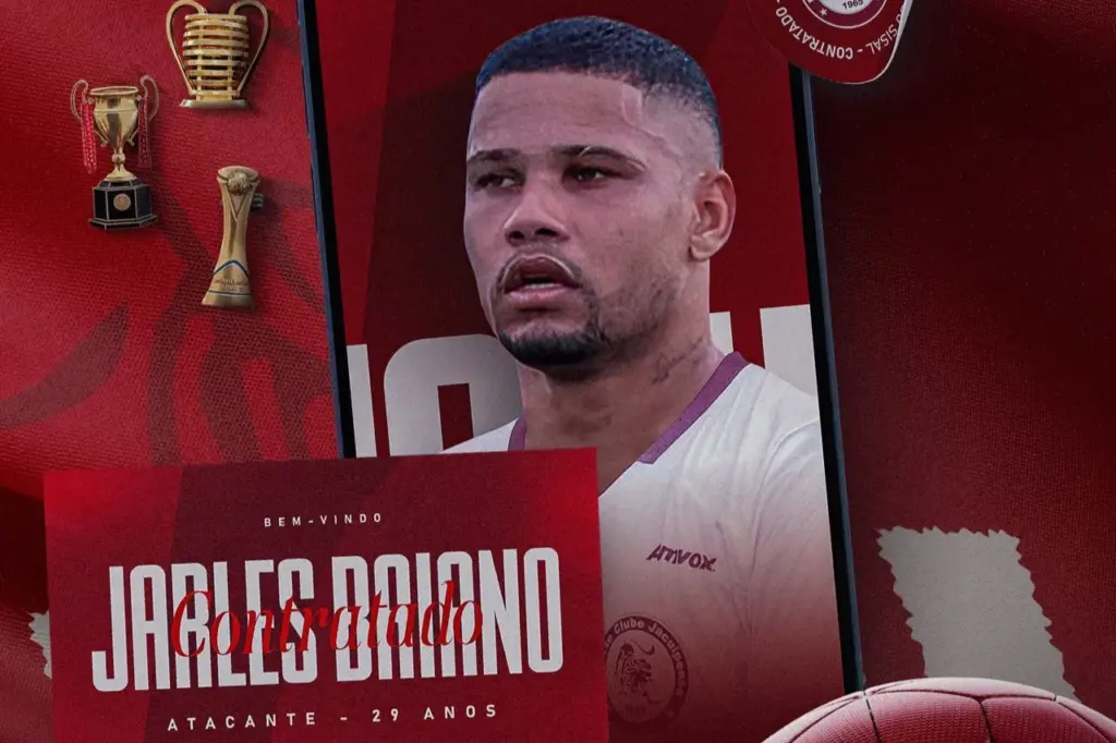 Jacuipense contrata atacante formado no Flamengo 2 Jacuipense contrata atacante formado no Flamengo (Foto: Divulgação)