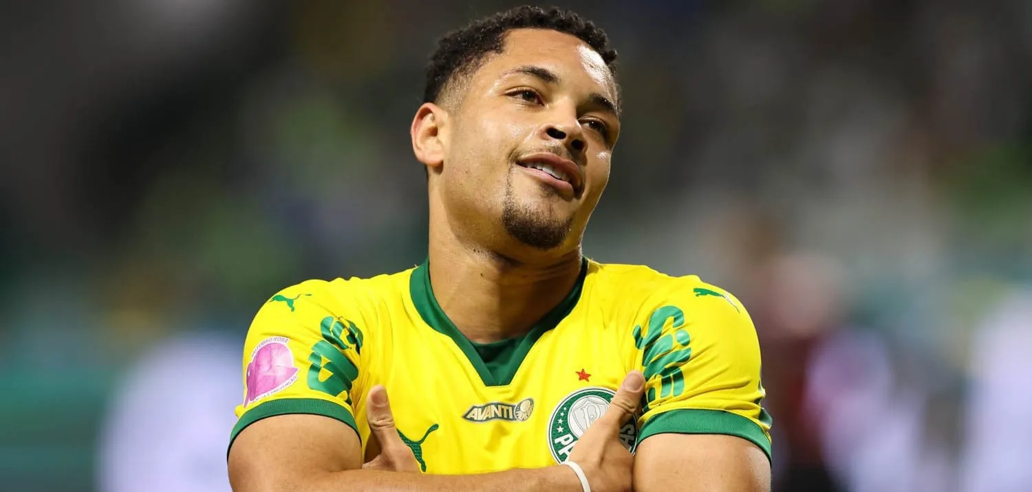 Vitor Roque em ação (Foto: Cesar Greco-Palmeiras)