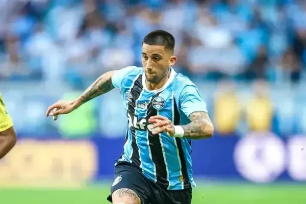 Bahia encaminha empréstimo de atacante do Grêmio (Foto: Lucas Uebel/Grêmio)