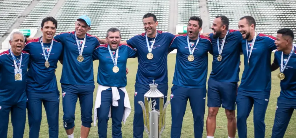 Ex-Fluminense, Fred vence primeira final disputada como treinador no Fortaleza