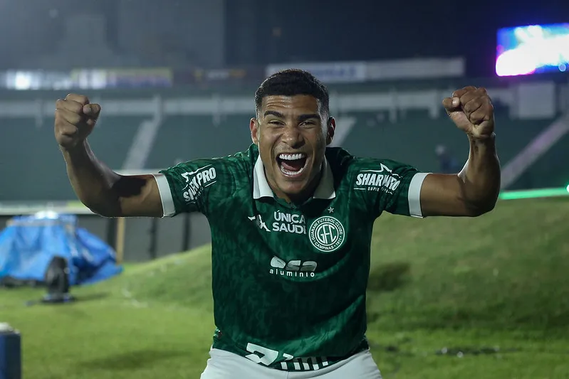 Guarani recua em renovação com Caio Mello e define permanência de atacante 2 Atacante Kauã Jesus - Foto: Raphael Silvestre/Guarani FC