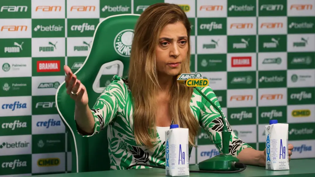 Leila Pereira defende 3º mandato no Palmeiras: ‘O Real Madrid tem mesmo presidente há 20 anos’