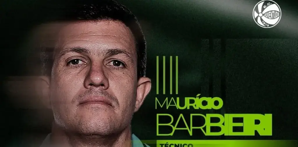Juventude oficializa Maurício Barbieri como técnico para 2026