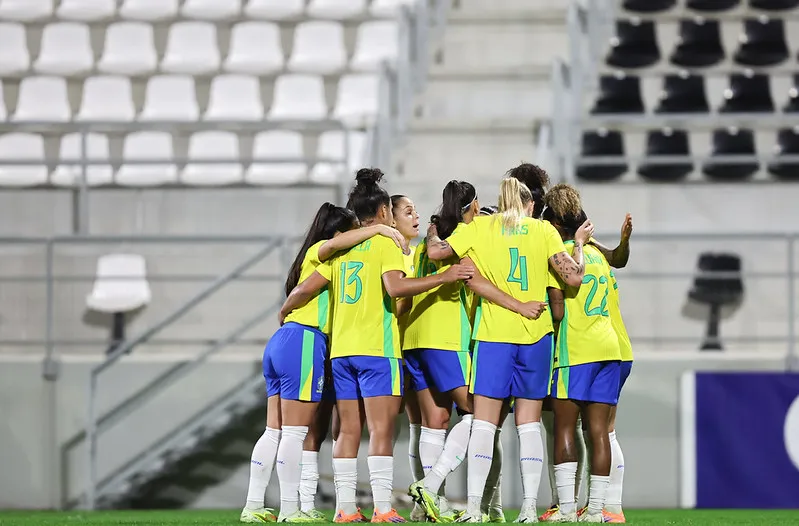 selecao feminina faz amistoso com portugal