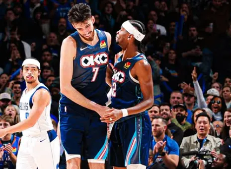 NBA: Gilgeous-Alexander leva Thunder à 14ª vitória seguida; Durant alcança 31 mil pontos