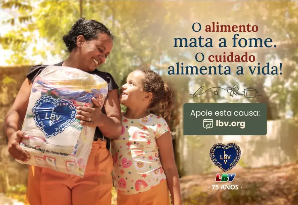 Solidariedade: Campanha Natal Permanente da LBV inicia entrega das cestas de alimentos em várias cidades brasileiras 2 z1Z4RX7z image