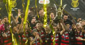Flamengo provoca Palmeiras nas redes sociais após título do Brasileirão: 'Vice de novo'