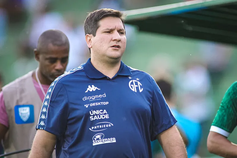 Técnico Matheus Costa - Foto: Raphael Silvestre/Guarani FC