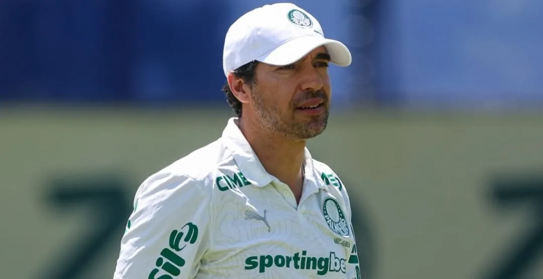 Abel Ferreira durante treino (Foto: Fábio Menotti-Palmeiras)