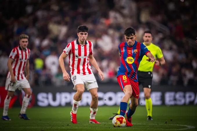 Barcelona goleia Bilbao e vai a final supercopa espanha 2