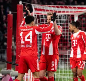 Bayern faz 8 a 1, com 2º tempo avassalador, no Wolfsburg