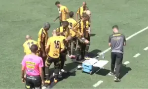 COPA SP: Calor intenso paralisa jogo várias vezes
