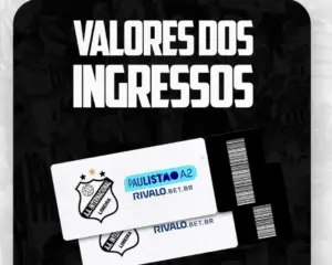 Inter de Limeira divulga preços de ingressos para jogos na Série A2