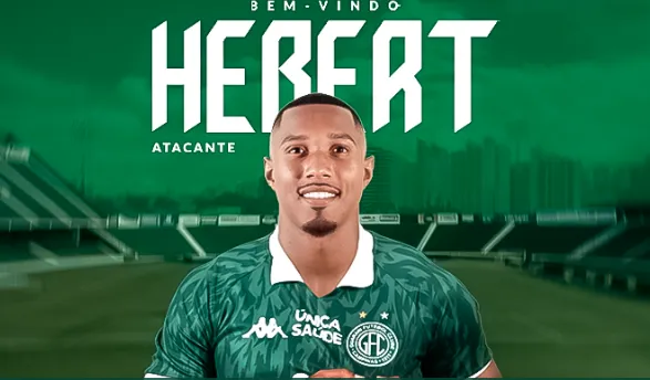 Atacante Hebert - Foto: Divulgação/Guarani FC