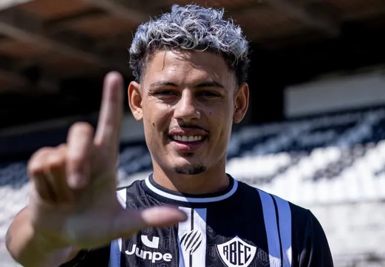 Lucas Lima é o novo reforço do Rio Branco - Foto: Christian Guedes/Comunicação RBEC