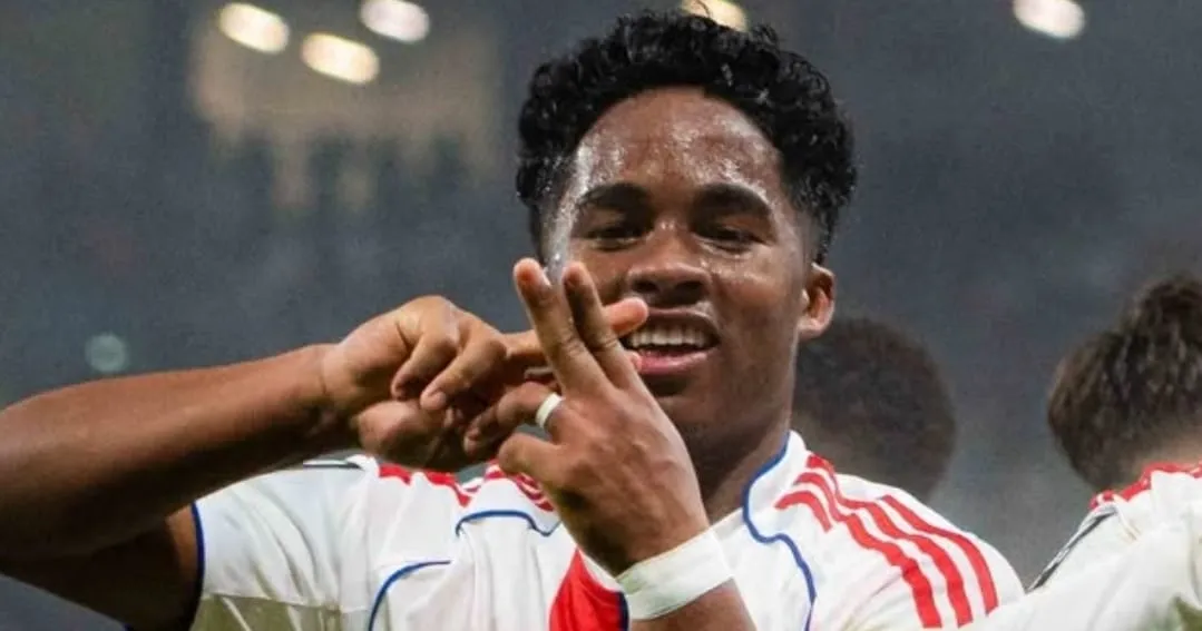 Endrick em ação (Foto: Divulgação-Lyon)