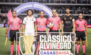 FPF afasta árbitro após polêmicas em Santos x Corinthians