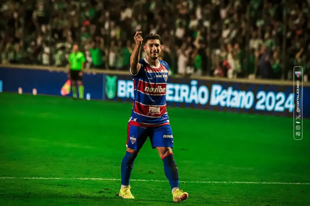 Fortaleza acerta empréstimo de Eros Mancuso ao Estudiantes (Foto: Leonardo Moreira/FEC)