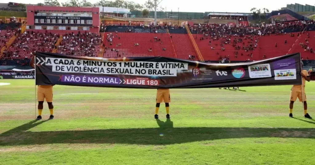 Abertura do Baiano tem campanha sobre violência contra a mulher 2 Abertura do Baiano tem campanha contra violência contra a mulher (Foto: Thaune Maria / GovBA)
