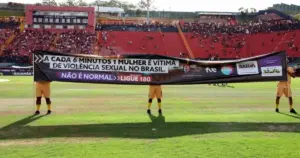 Abertura do Baiano tem campanha sobre violência contra a mulher